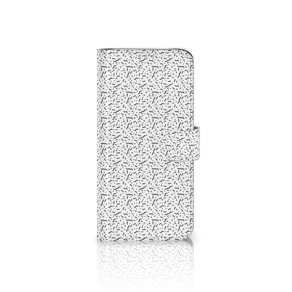 Huawei P40 Lite Telefoon Hoesje Stripes Dots