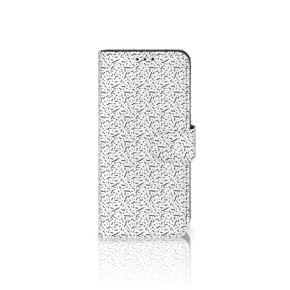 Samsung Galaxy M10 Telefoon Hoesje Stripes Dots