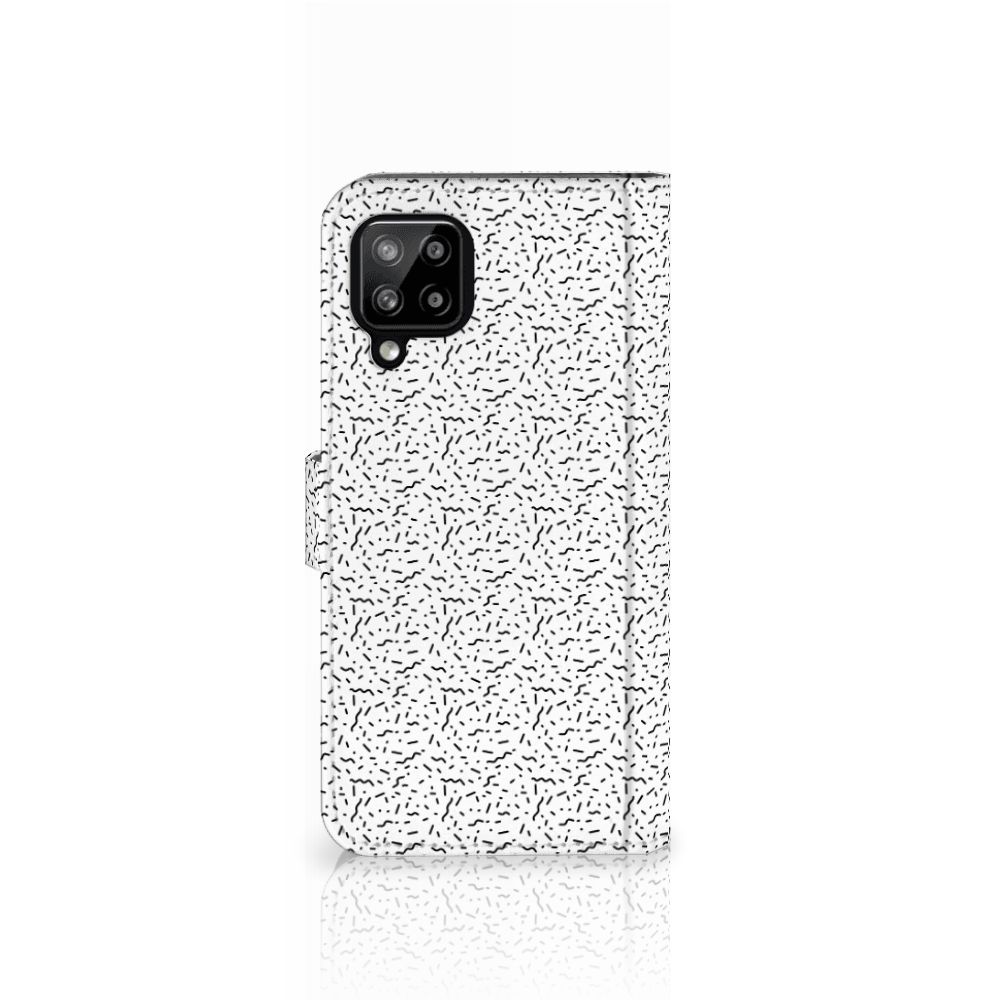Samsung Galaxy A22 4G | M22 Telefoon Hoesje Stripes Dots