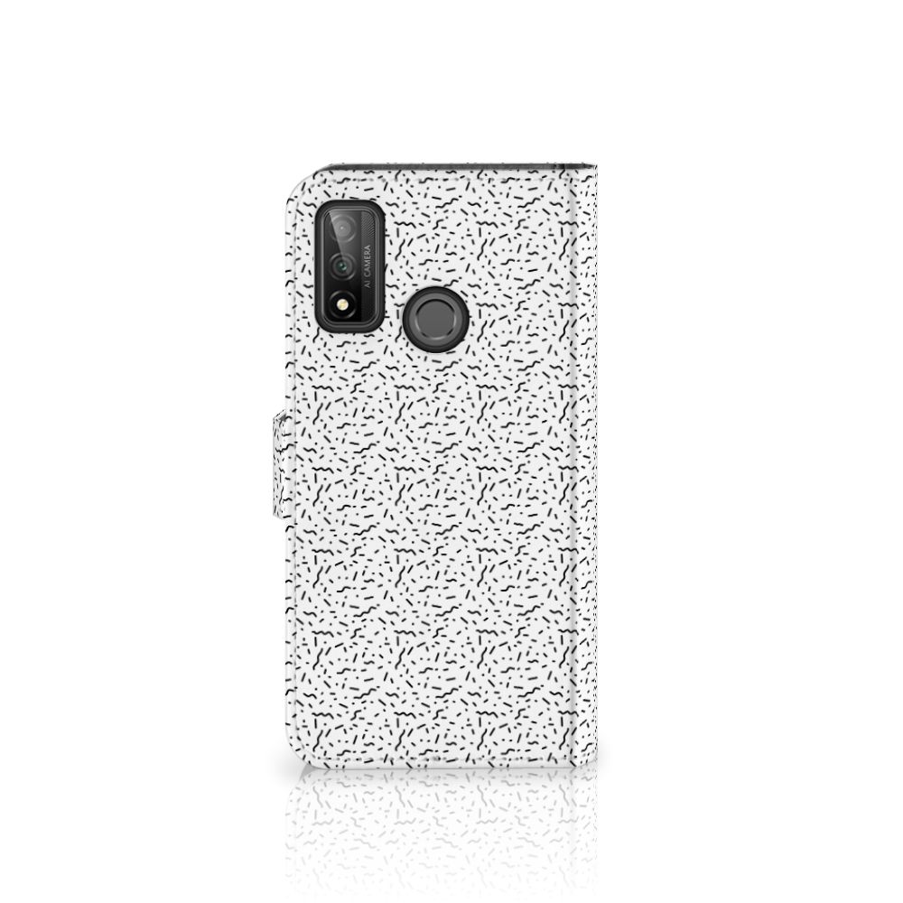 Huawei P Smart 2020 Telefoon Hoesje Stripes Dots