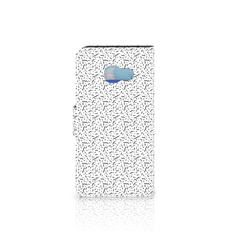 Samsung Galaxy A3 2017 Telefoon Hoesje Stripes Dots