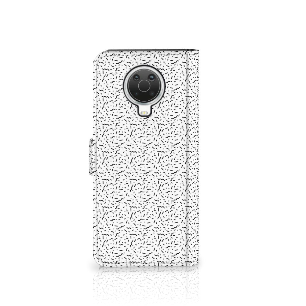 Nokia G10 | G20 Telefoon Hoesje Stripes Dots
