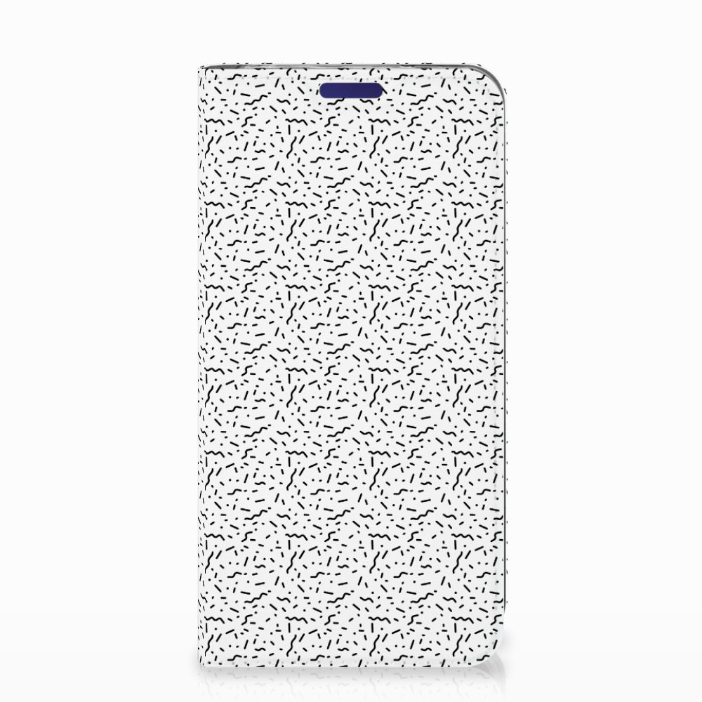 Samsung Galaxy S10e Hoesje met Magneet Stripes Dots