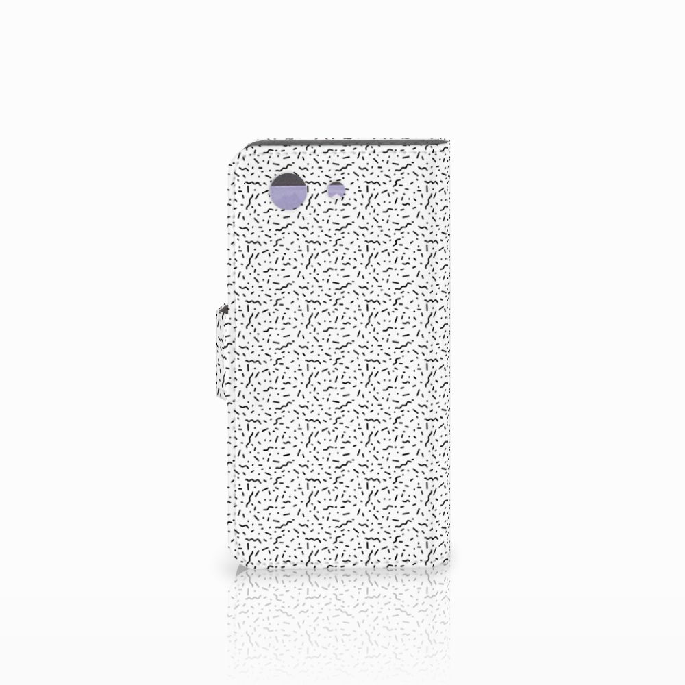 Sony Xperia Z3 Compact Telefoon Hoesje Stripes Dots