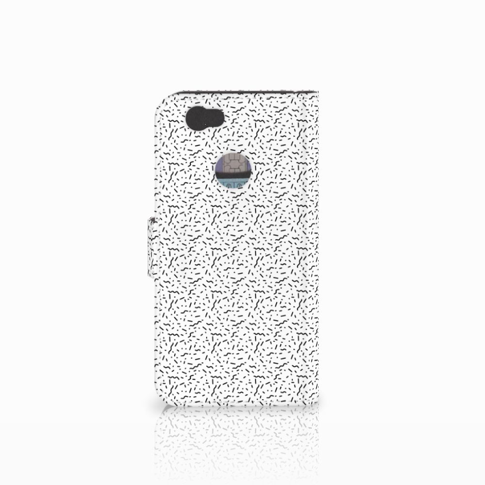 Huawei Nova Telefoon Hoesje Stripes Dots