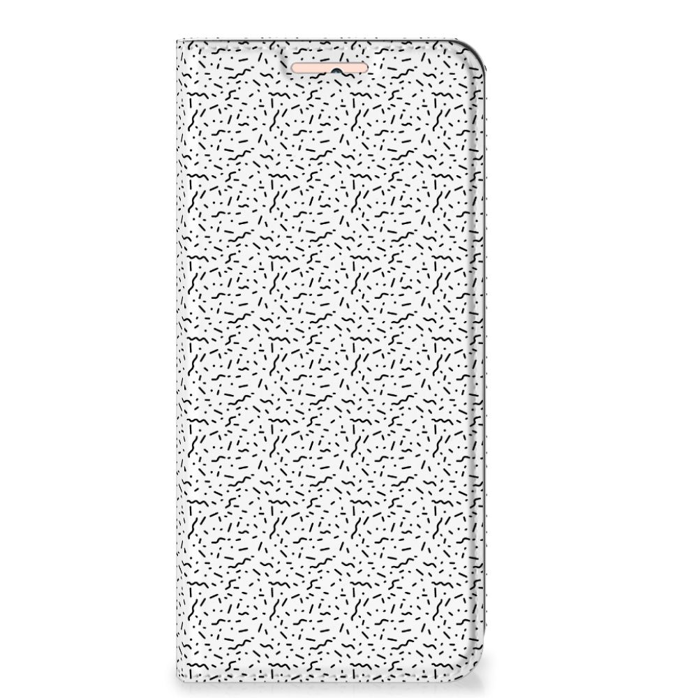 Xiaomi Redmi Note 10 4G | 10S | Poco M5s Hoesje met Magneet Stripes Dots