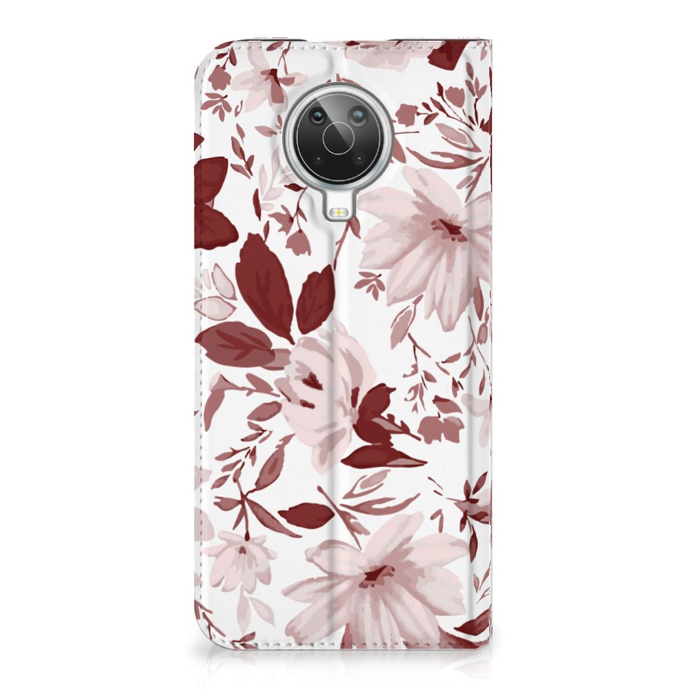 Bookcase Nokia G10 | G20 Watercolor Flowers