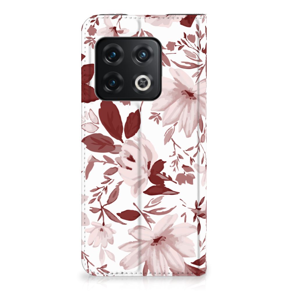Bookcase OnePlus 10 Pro Watercolor Flowers