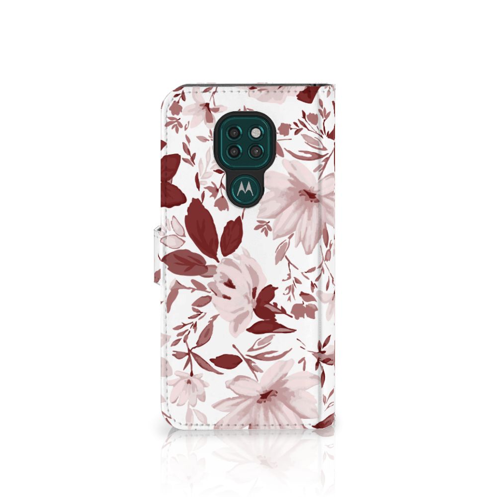 Hoesje Motorola Moto G9 Play | E7 Plus Watercolor Flowers