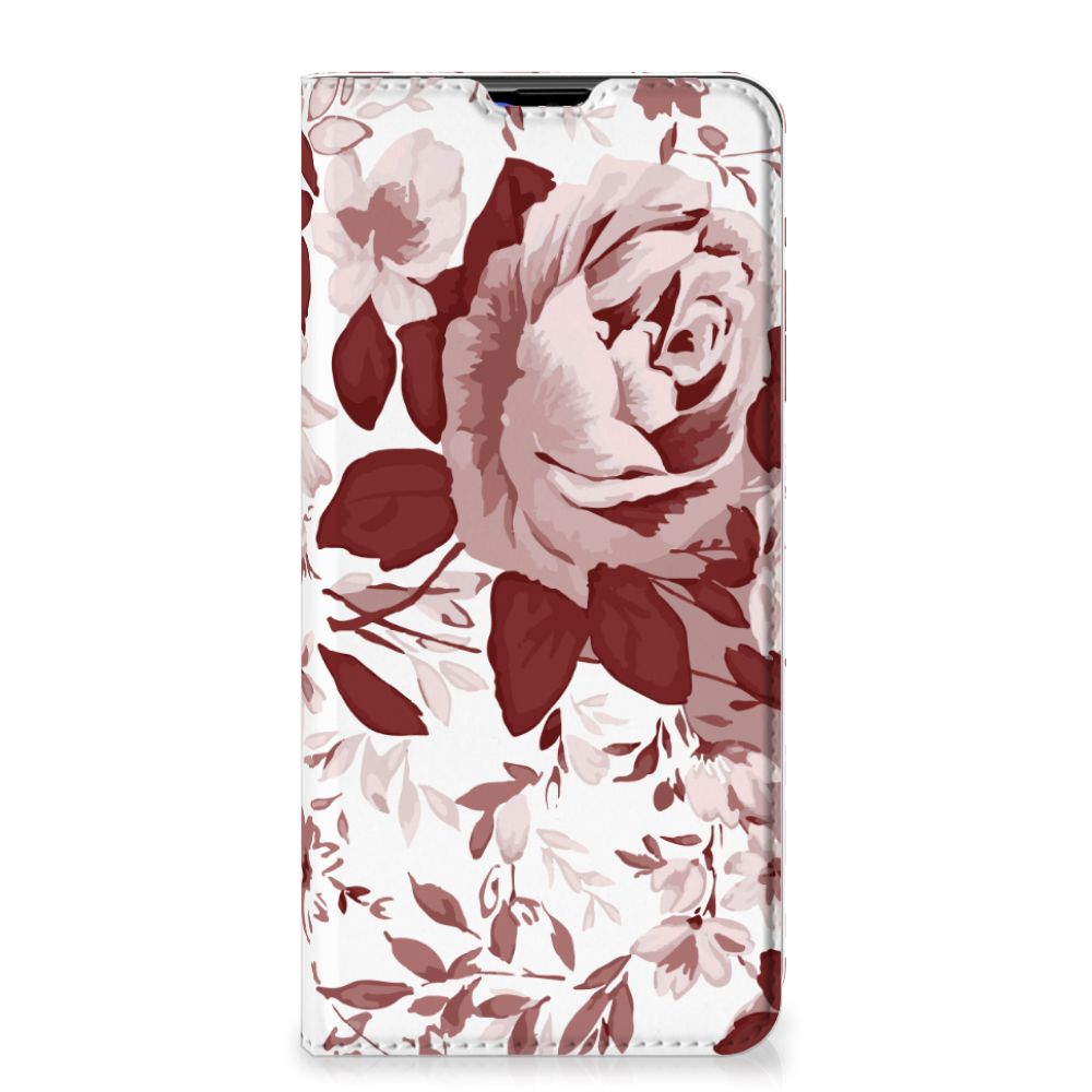 Bookcase Samsung Galaxy A20s Watercolor Flowers