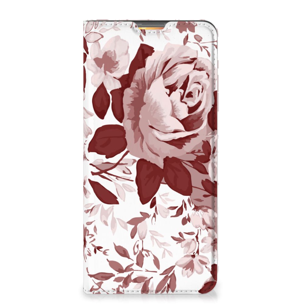 Bookcase Samsung Galaxy M51 Watercolor Flowers