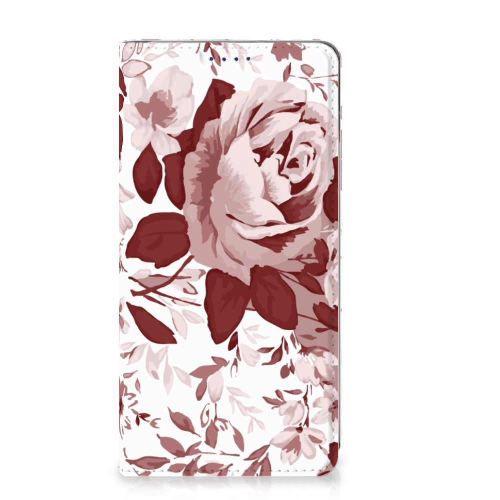 Bookcase Samsung Galaxy S10 Watercolor Flowers