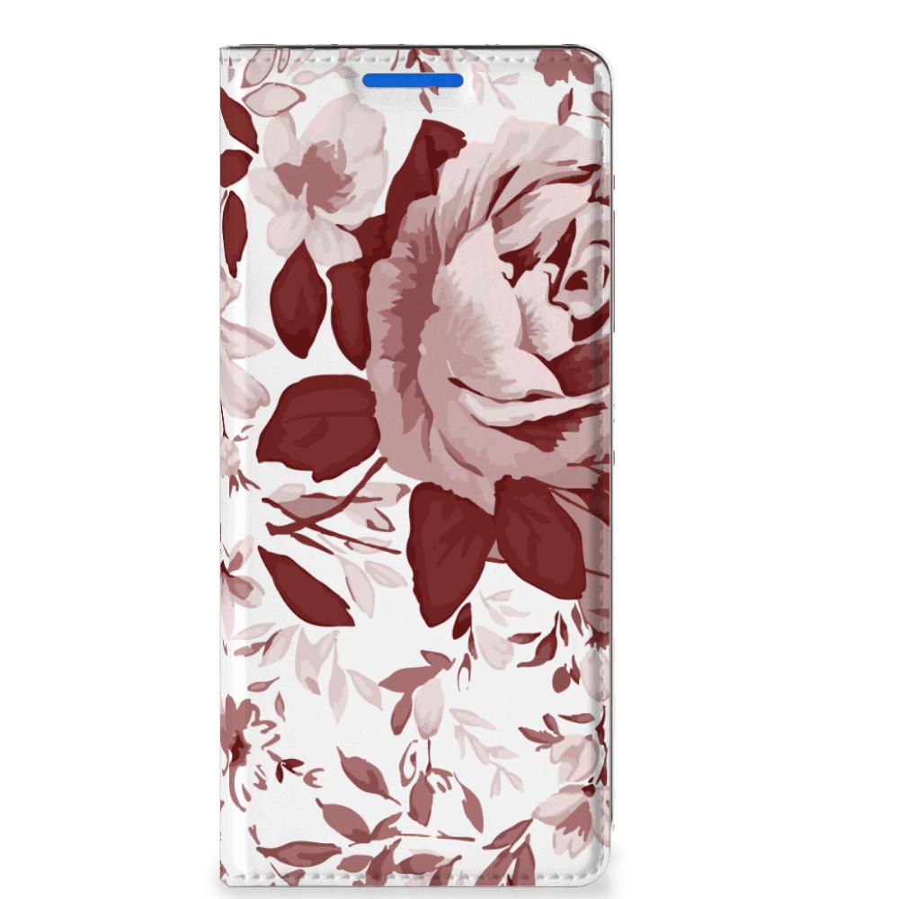 Bookcase OPPO Reno 6 Pro Plus 5G Watercolor Flowers