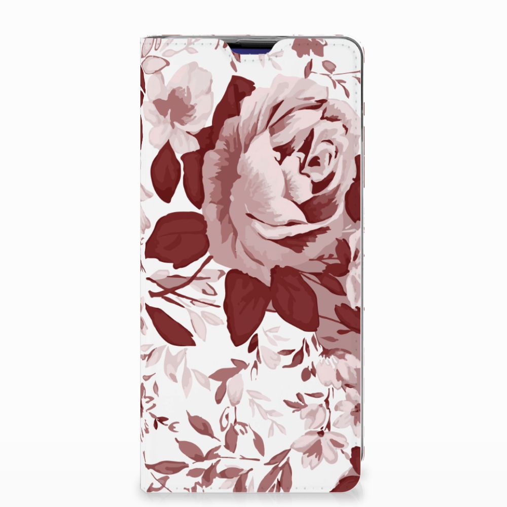Bookcase Samsung Galaxy S10 Plus Watercolor Flowers