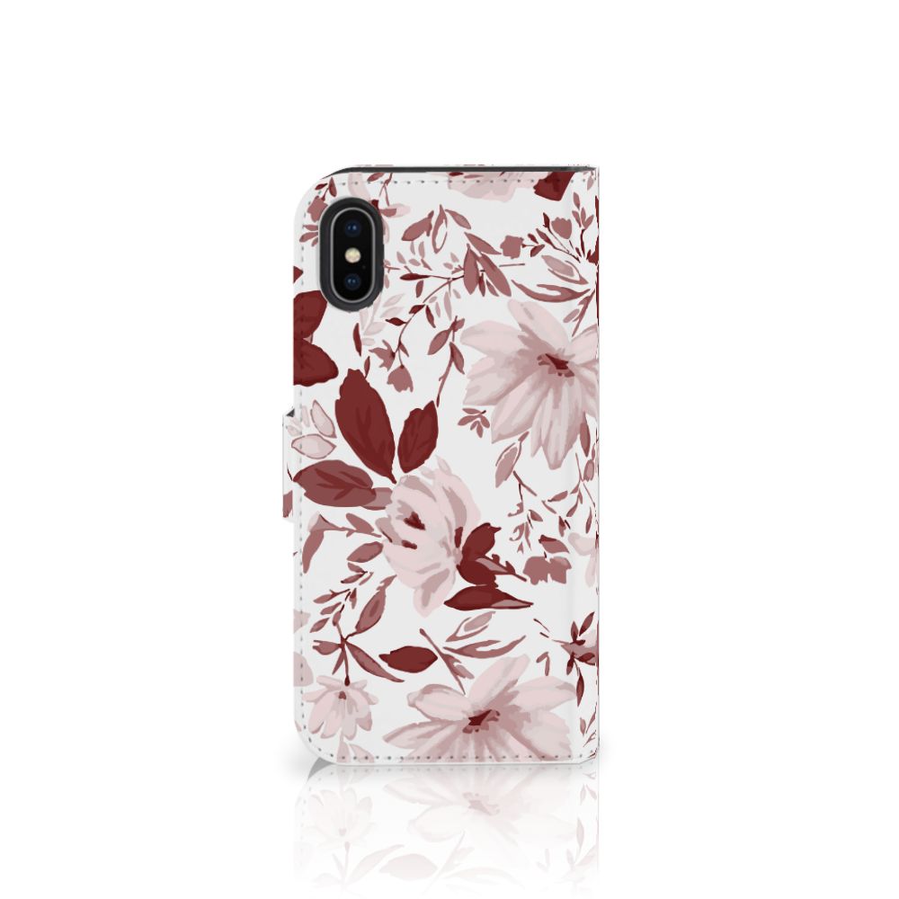 Hoesje Apple iPhone X | Xs Watercolor Flowers