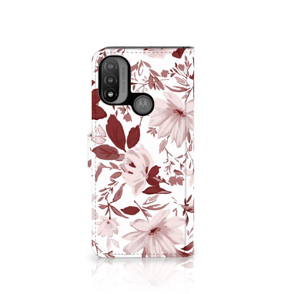 Hoesje Motorola Moto E20 | E30 | E40 Watercolor Flowers