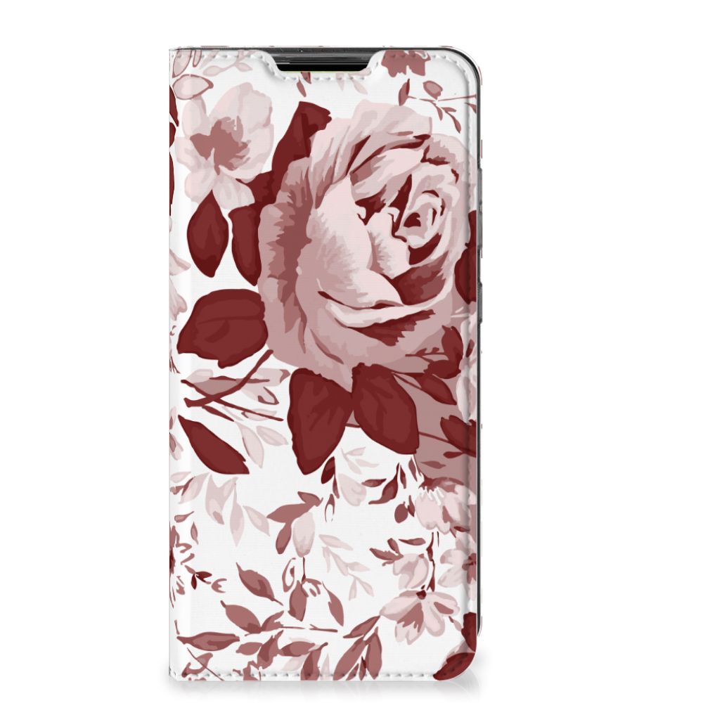 Bookcase Samsung Galaxy A52 Watercolor Flowers