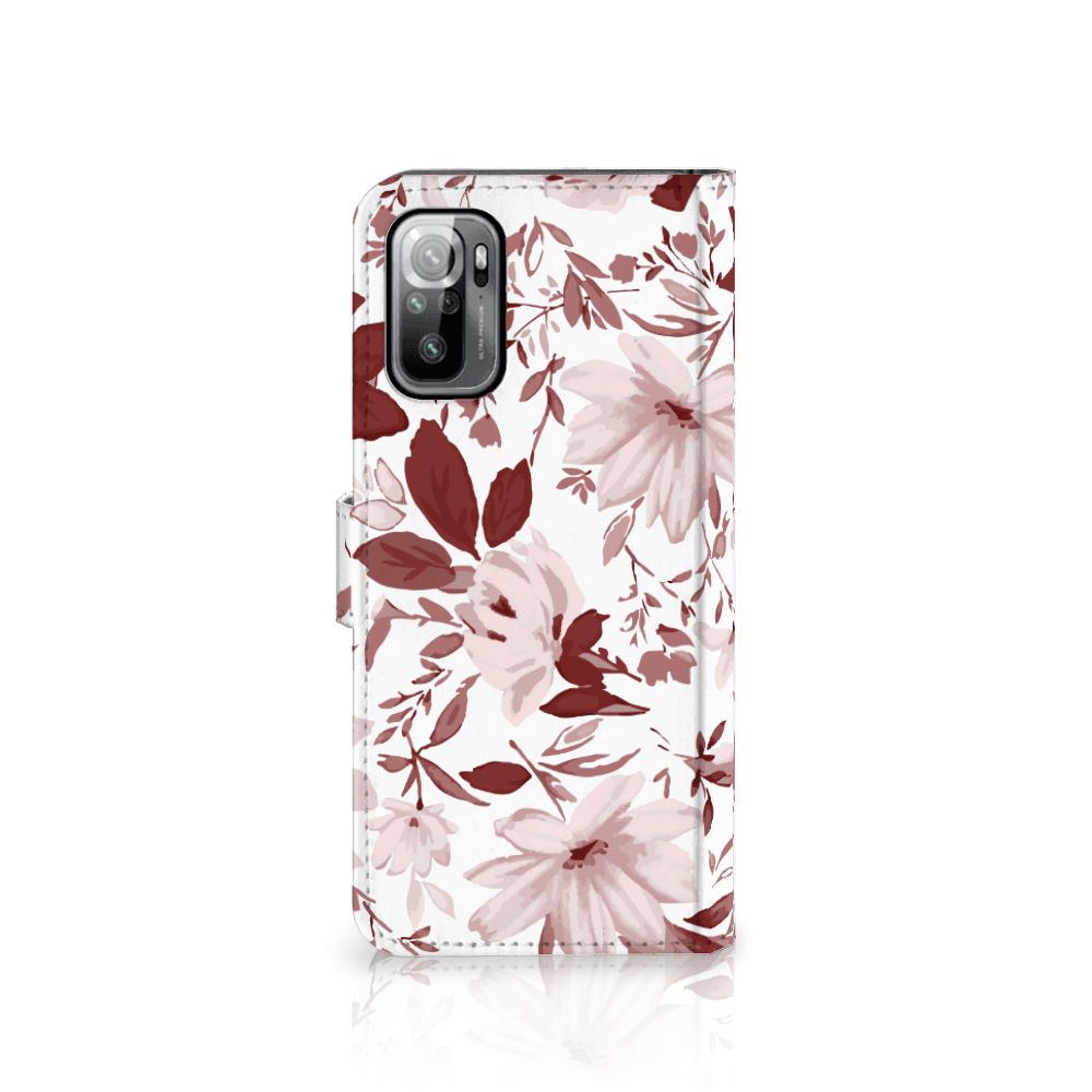 Hoesje Xiaomi Redmi Note 10/10T 5G | Poco M3 Pro Watercolor Flowers