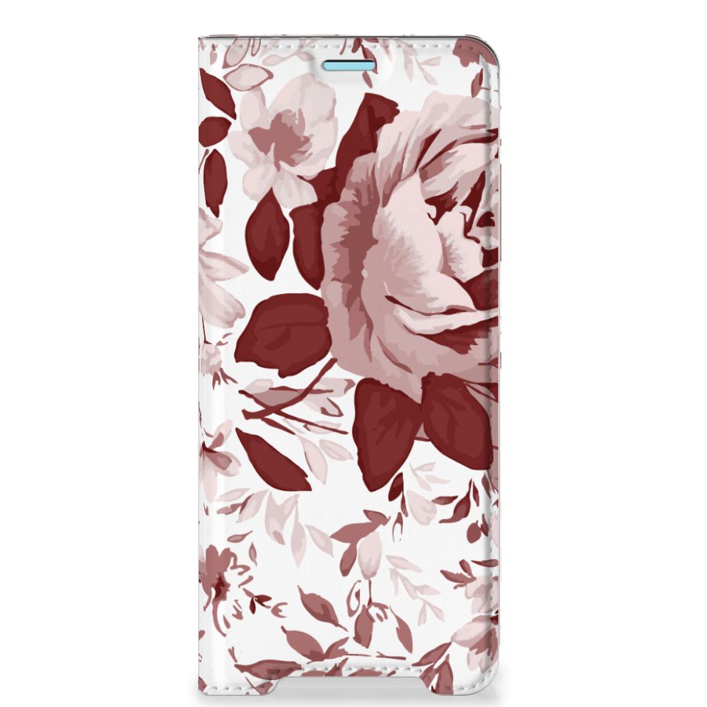 Bookcase Sony Xperia 10 III Watercolor Flowers
