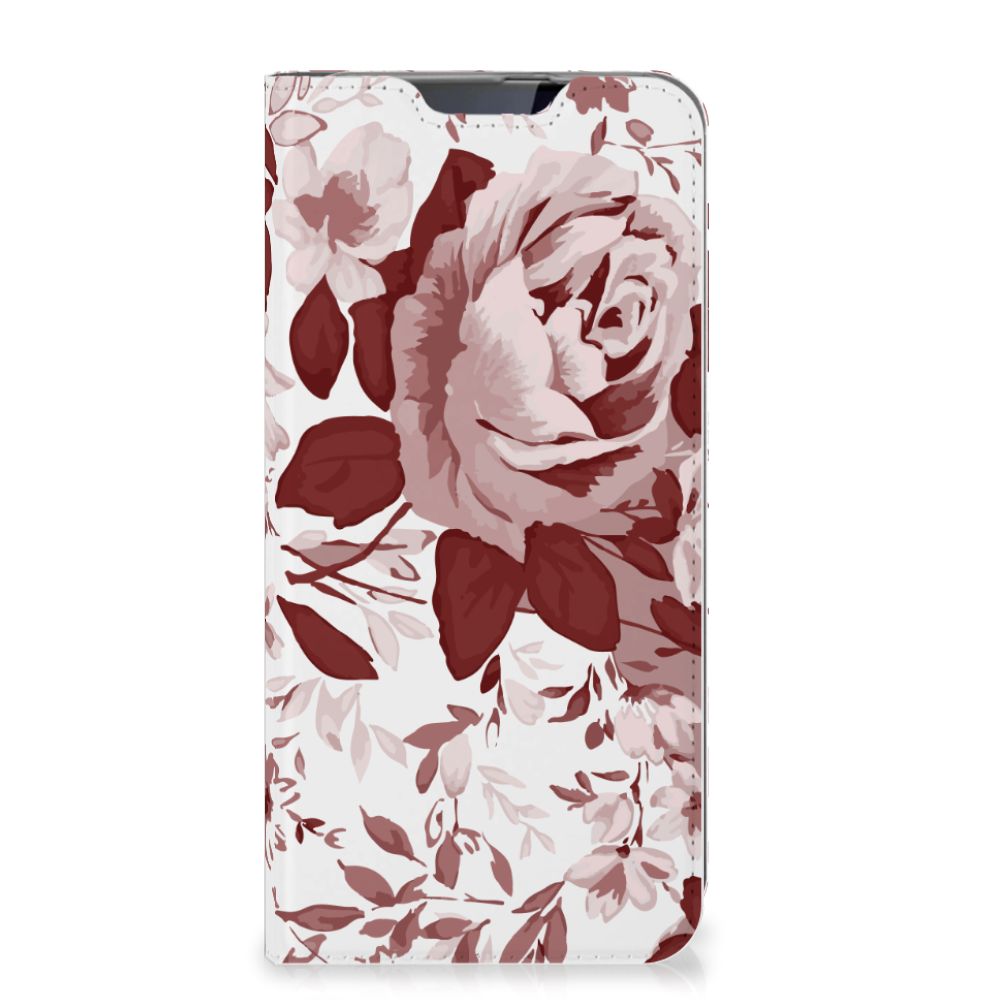 Bookcase Samsung Galaxy A60 Watercolor Flowers