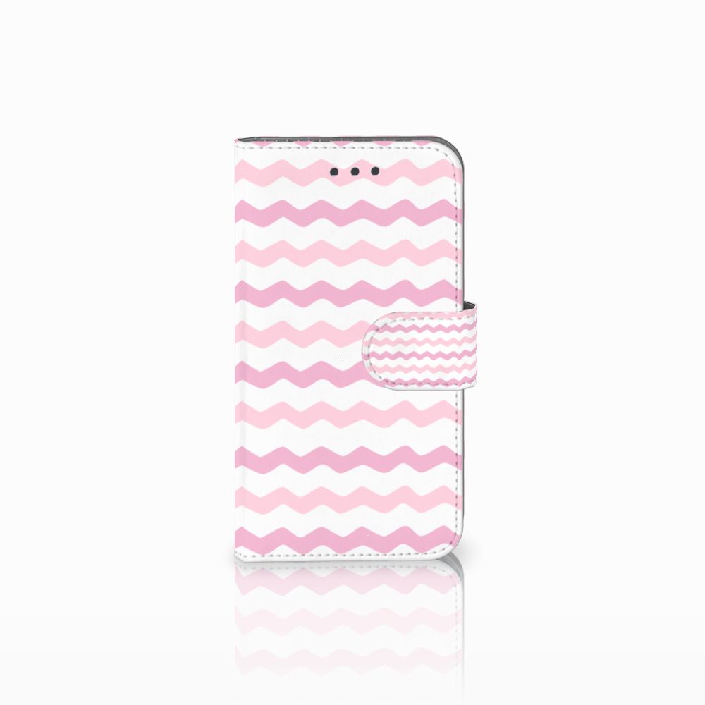 Samsung Galaxy Xcover 3 | Xcover 3 VE Telefoon Hoesje Waves Roze