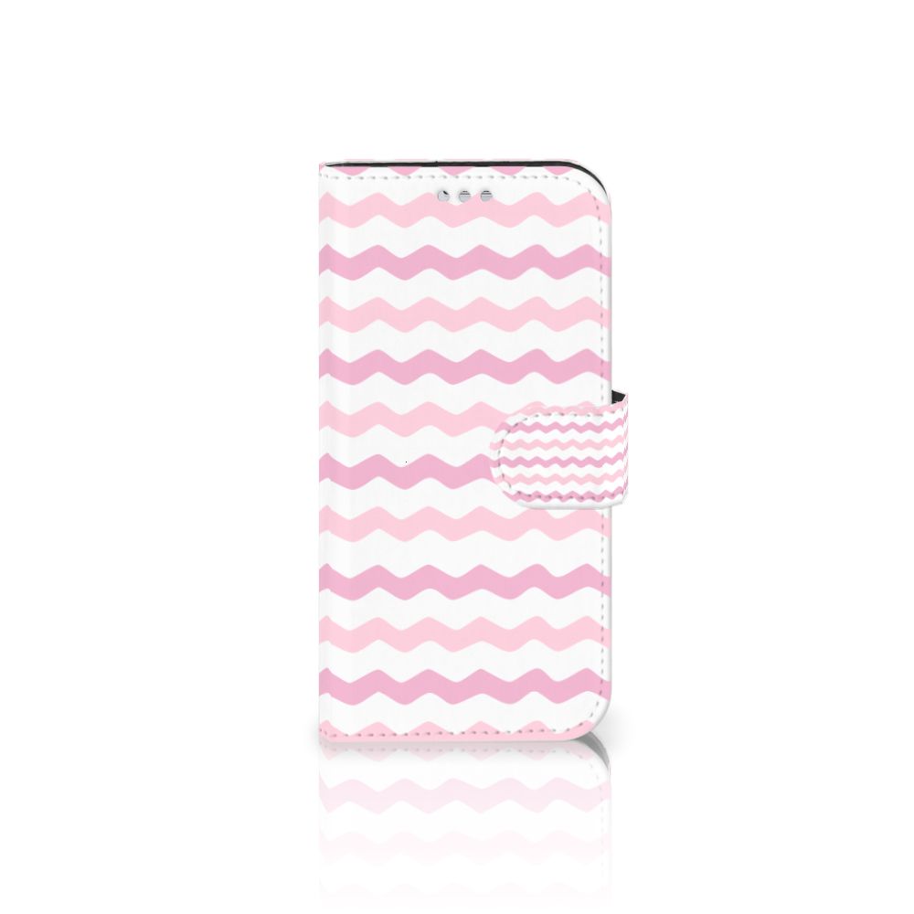 Samsung Galaxy S7 Telefoon Hoesje Waves Roze