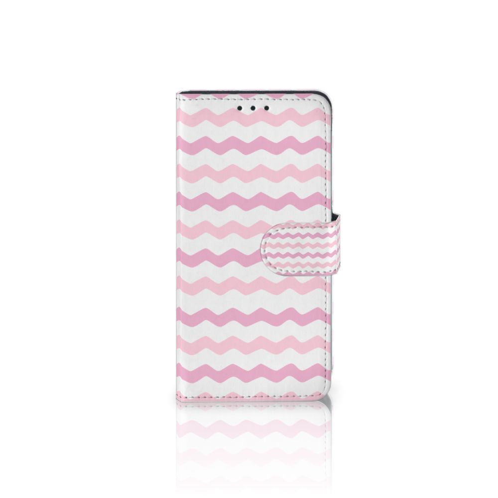 Huawei P40 Telefoon Hoesje Waves Roze