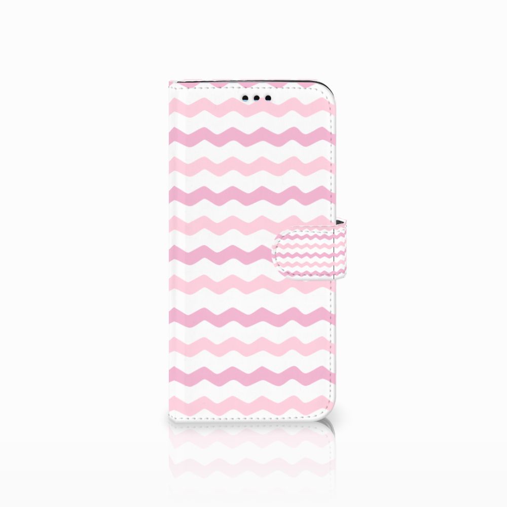 Samsung Galaxy S9 Plus Telefoon Hoesje Waves Roze
