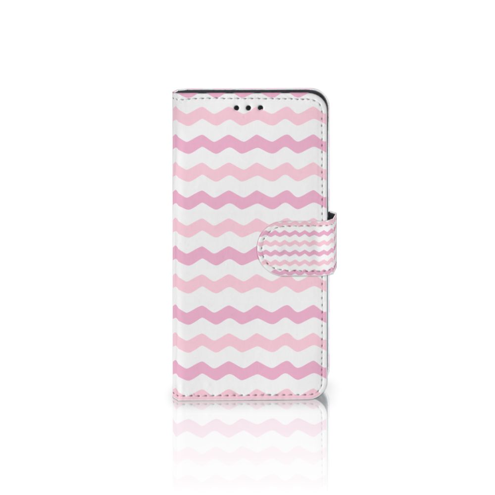 Xiaomi Mi 9 SE Telefoon Hoesje Waves Roze