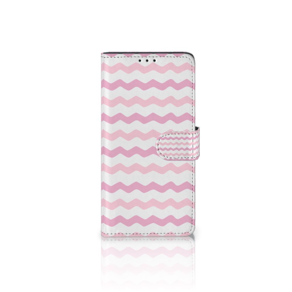 Samsung Xcover Pro Telefoon Hoesje Waves Roze