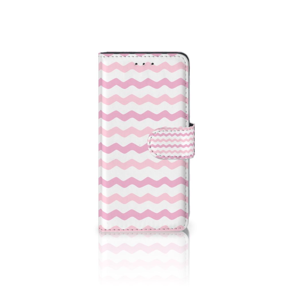 Huawei P20 Telefoon Hoesje Waves Roze