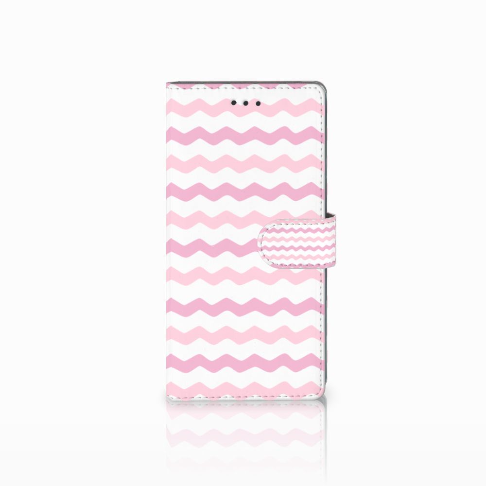 Samsung Galaxy Note 8 Telefoon Hoesje Waves Roze