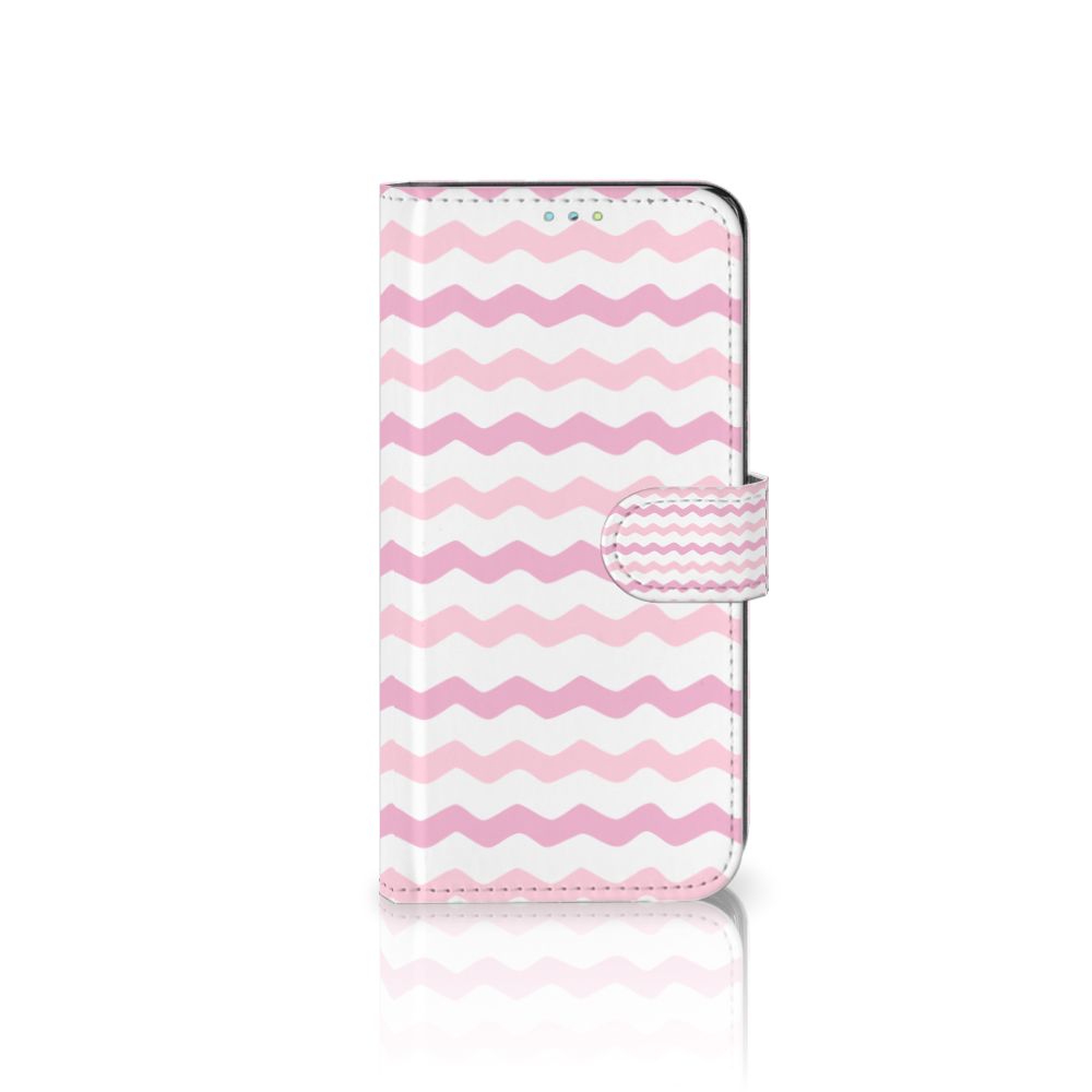 Samsung Galaxy A52 Telefoon Hoesje Waves Roze