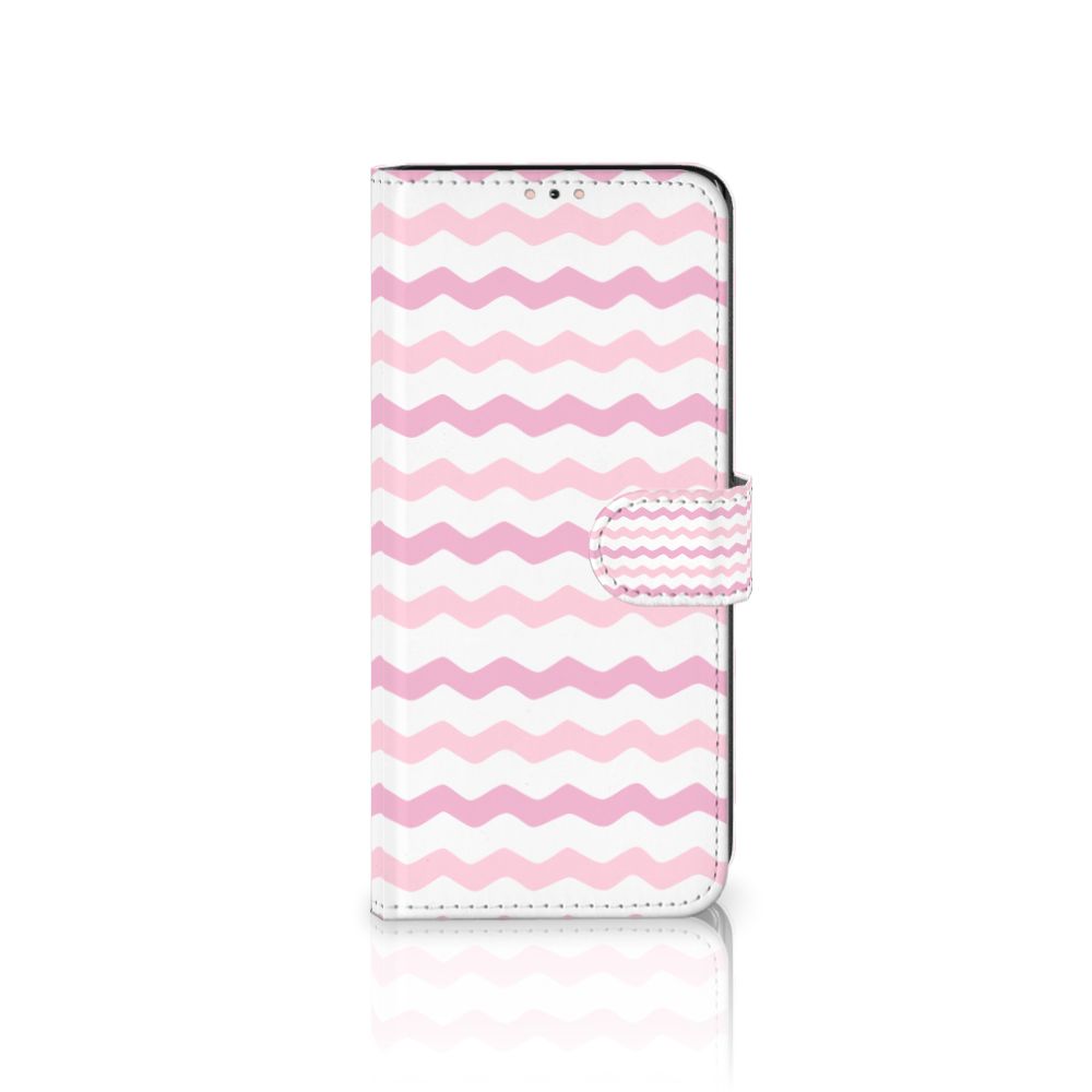 Samsung Galaxy Note 20 Telefoon Hoesje Waves Roze