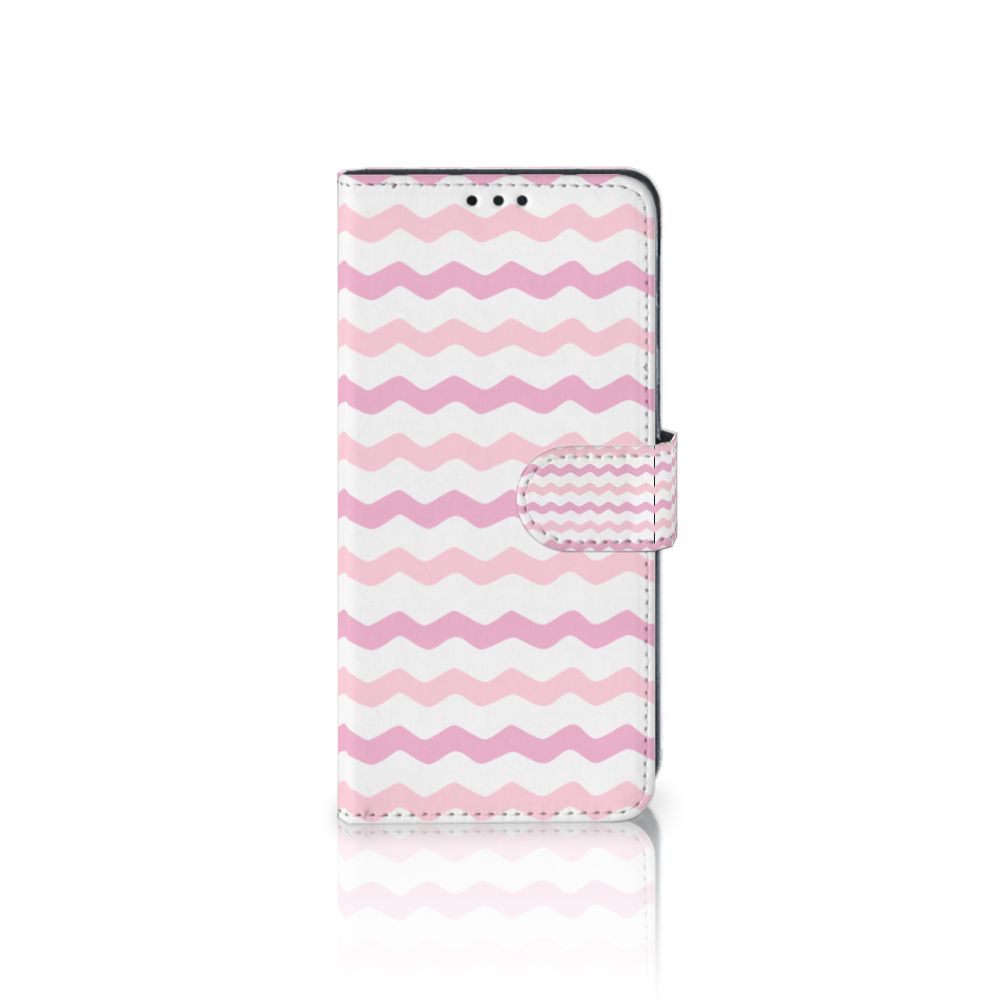 Samsung Galaxy M31 Telefoon Hoesje Waves Roze