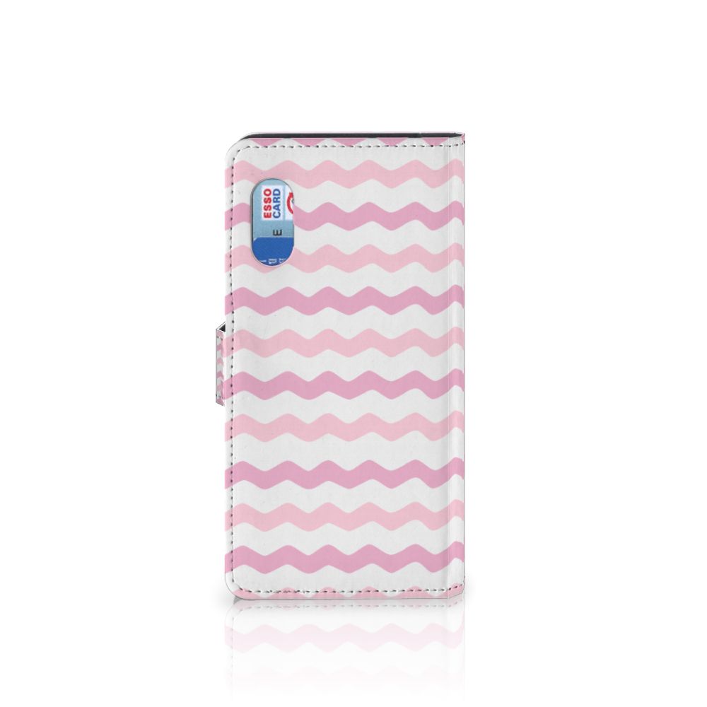 Samsung Xcover Pro Telefoon Hoesje Waves Roze