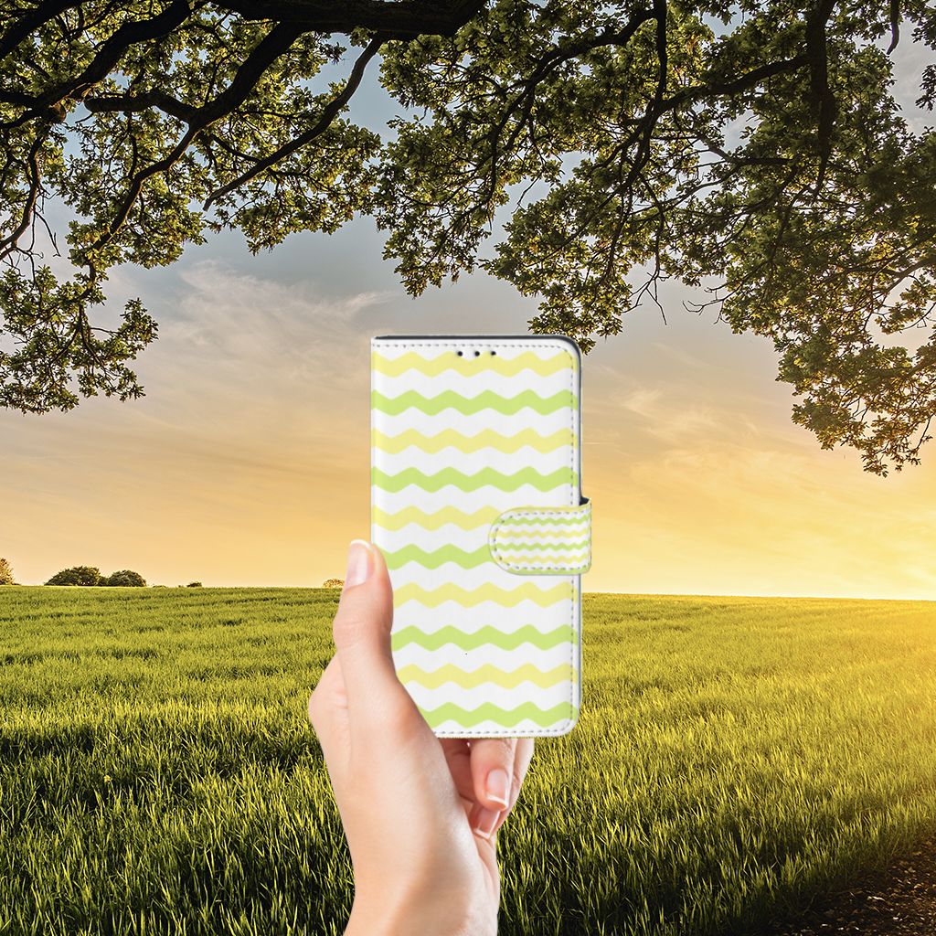 Xiaomi Mi Mix 2s Telefoon Hoesje Waves Yellow