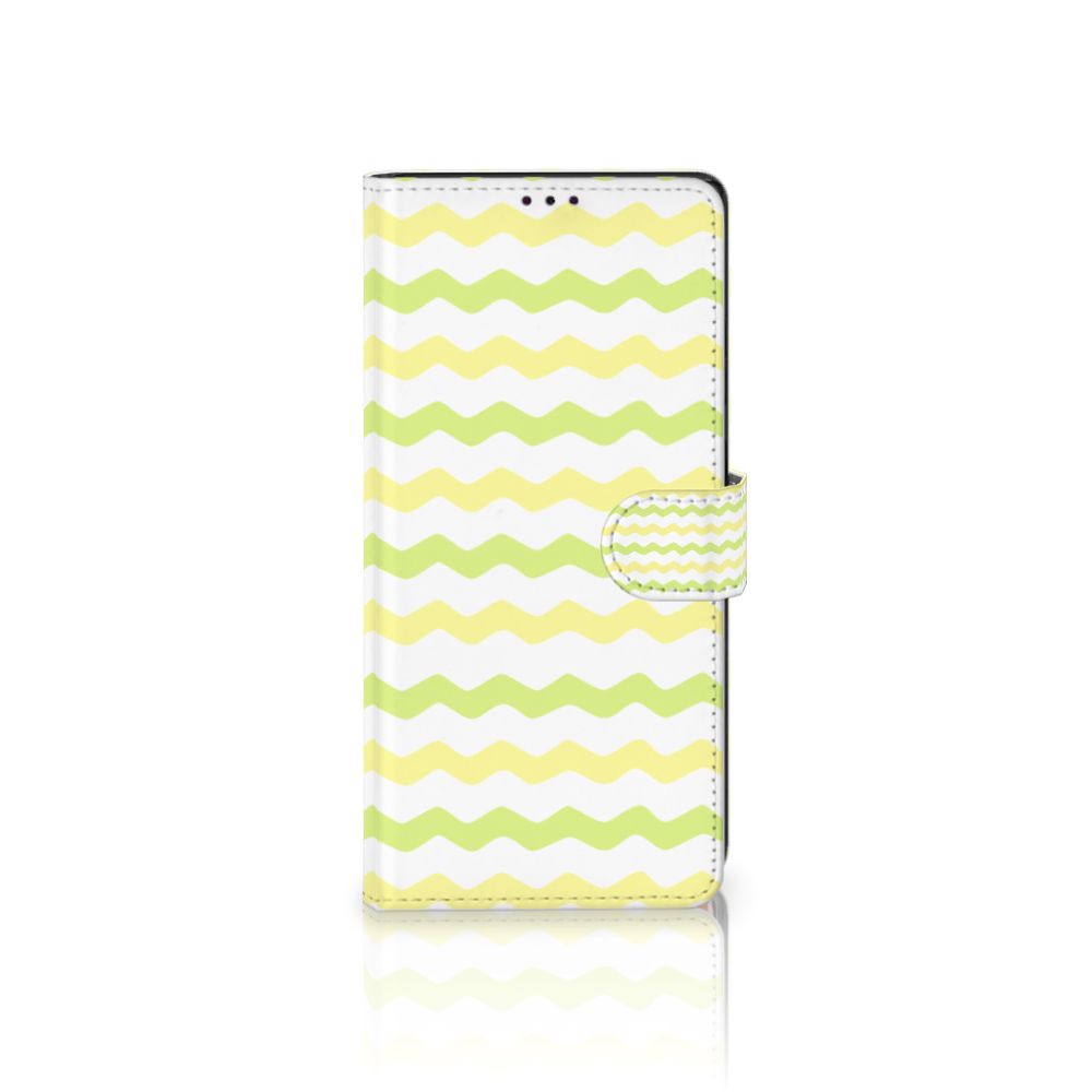 Samsung Galaxy Note20 Ultra Telefoon Hoesje Waves Yellow