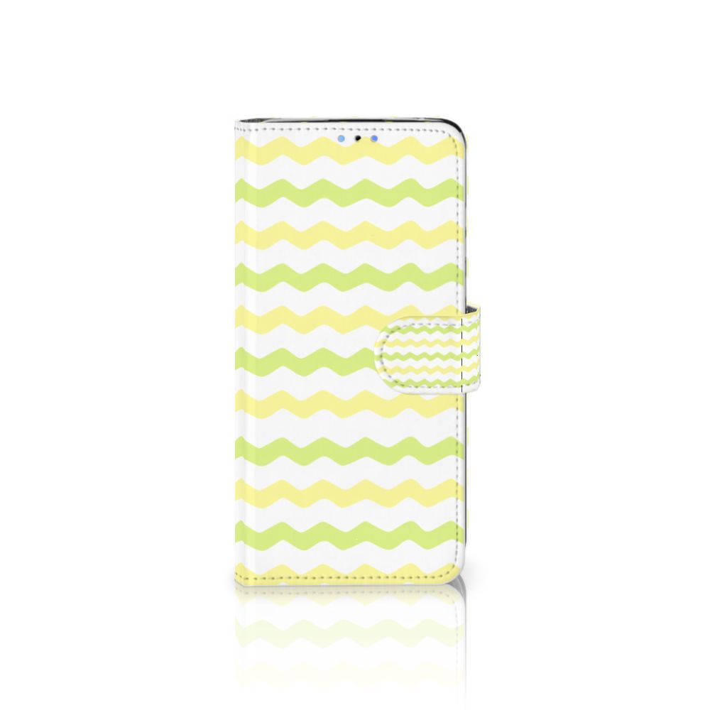 Huawei P30 Lite (2020) Telefoon Hoesje Waves Yellow