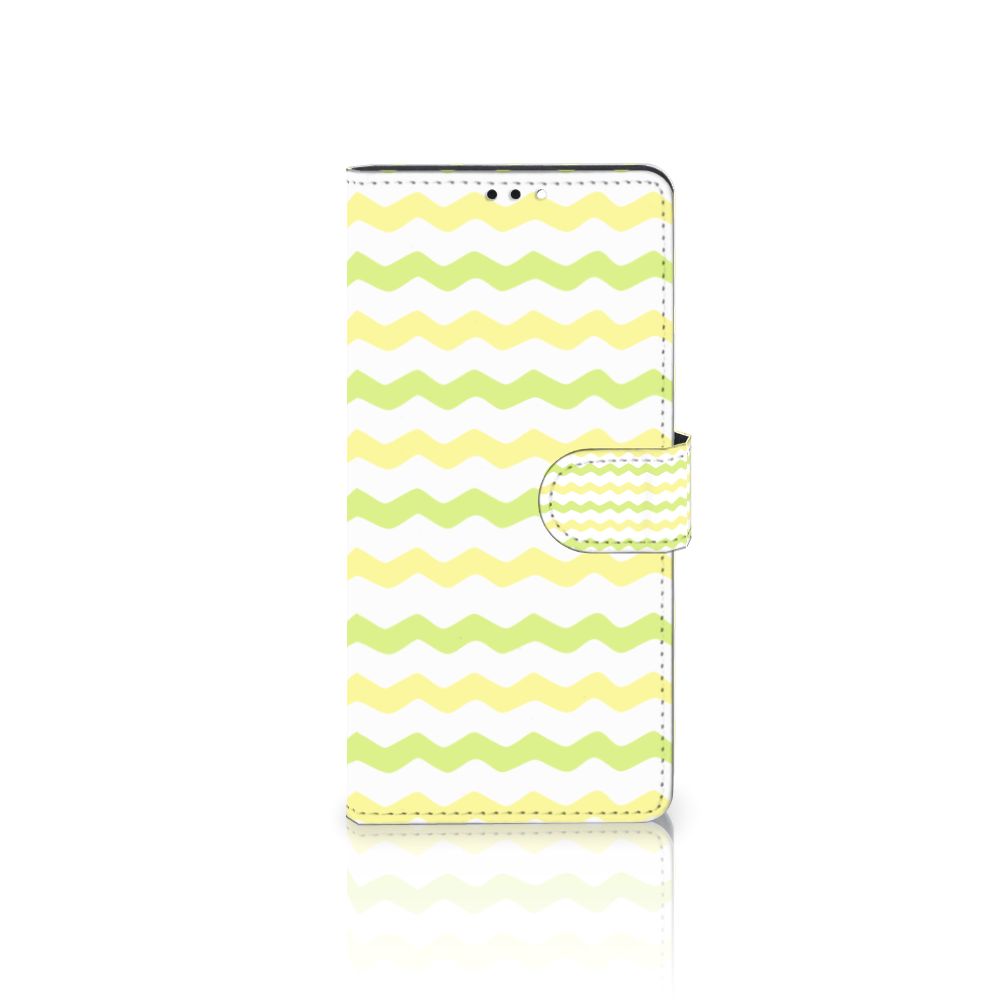 Xiaomi Redmi Note 10 Pro Telefoon Hoesje Waves Yellow