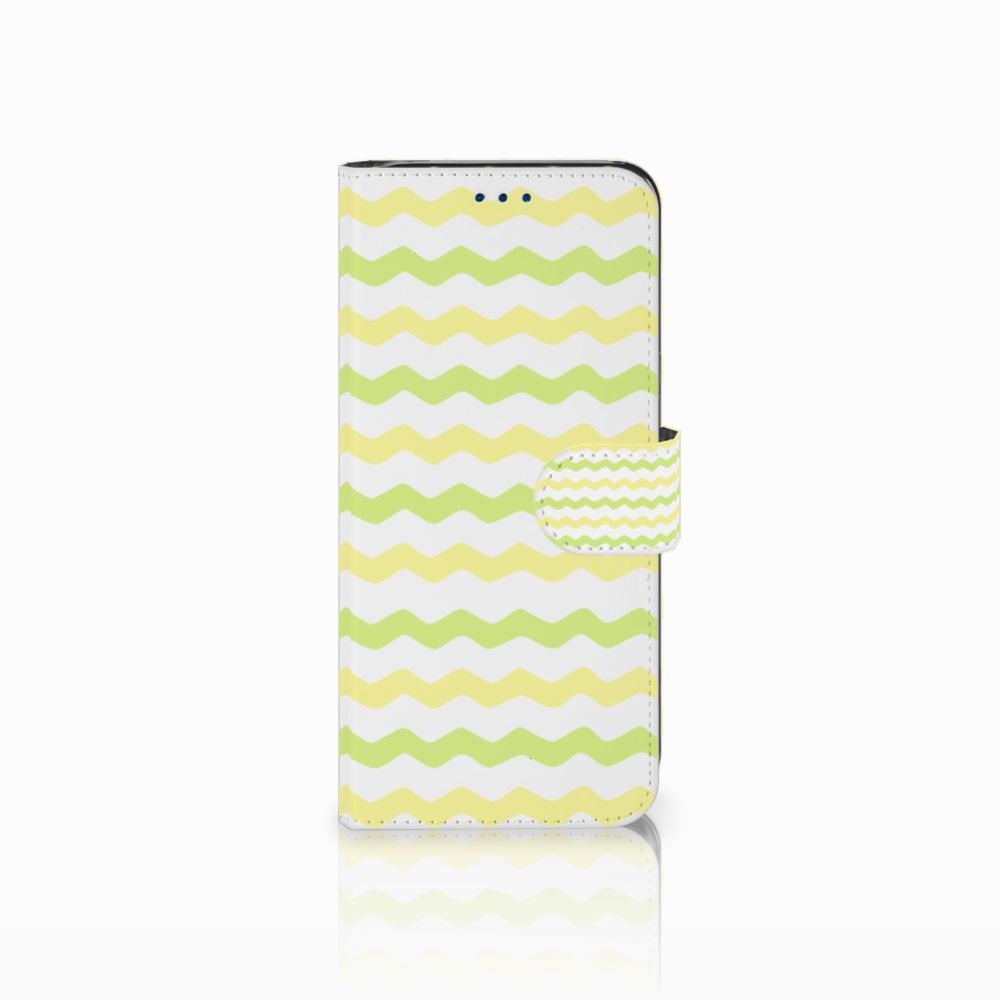 Samsung Galaxy S8 Telefoon Hoesje Waves Yellow