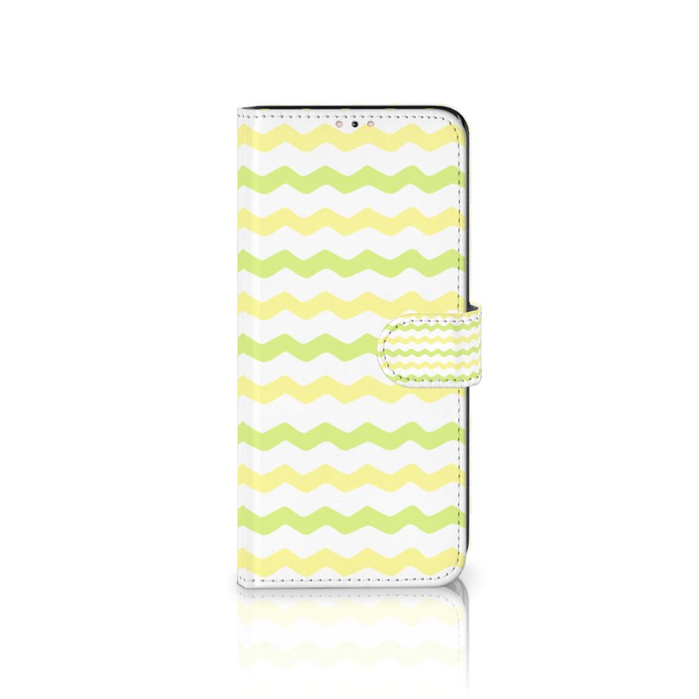 Samsung Galaxy Note 20 Telefoon Hoesje Waves Yellow