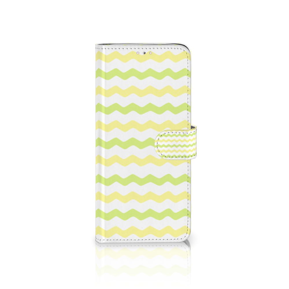 Samsung Note 10 Lite Telefoon Hoesje Waves Yellow