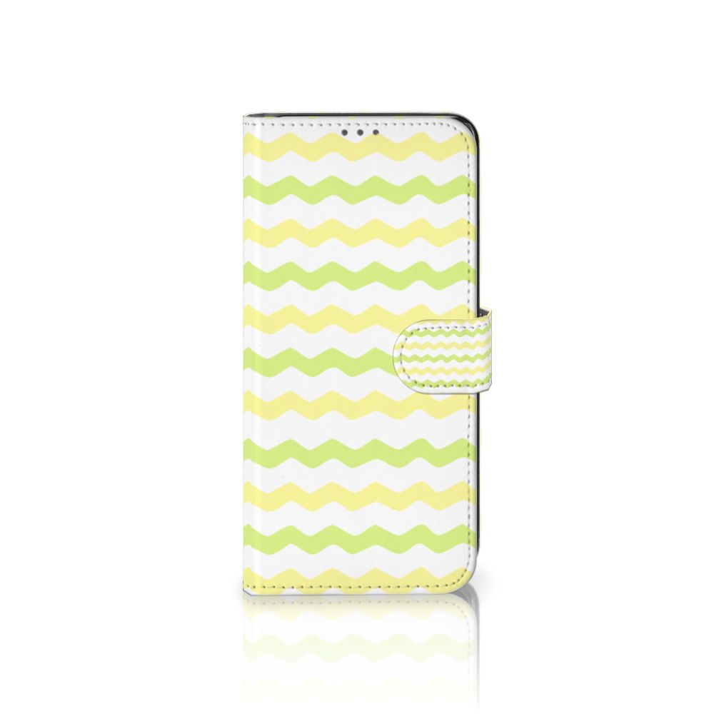 Samsung Galaxy A32 5G Telefoon Hoesje Waves Yellow