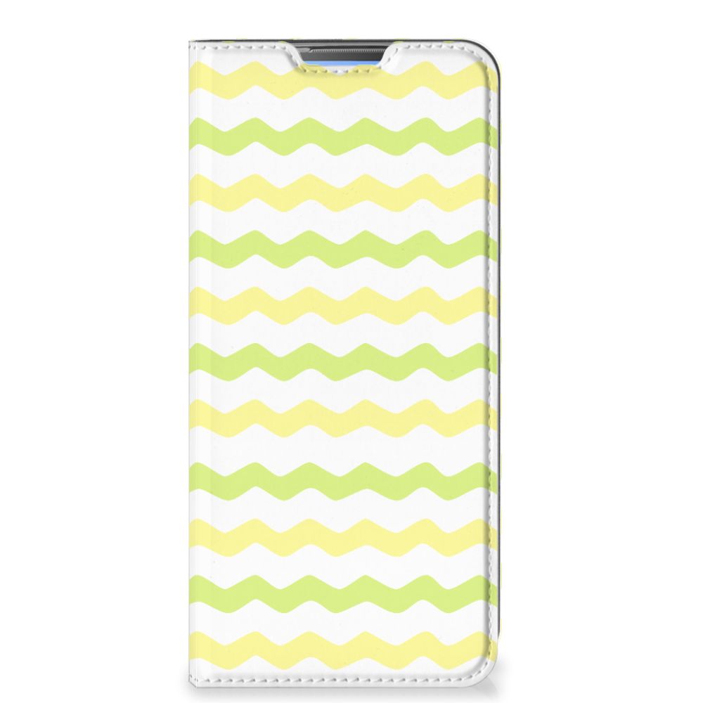 OPPO A53 | A53s Hoesje met Magneet Waves Yellow
