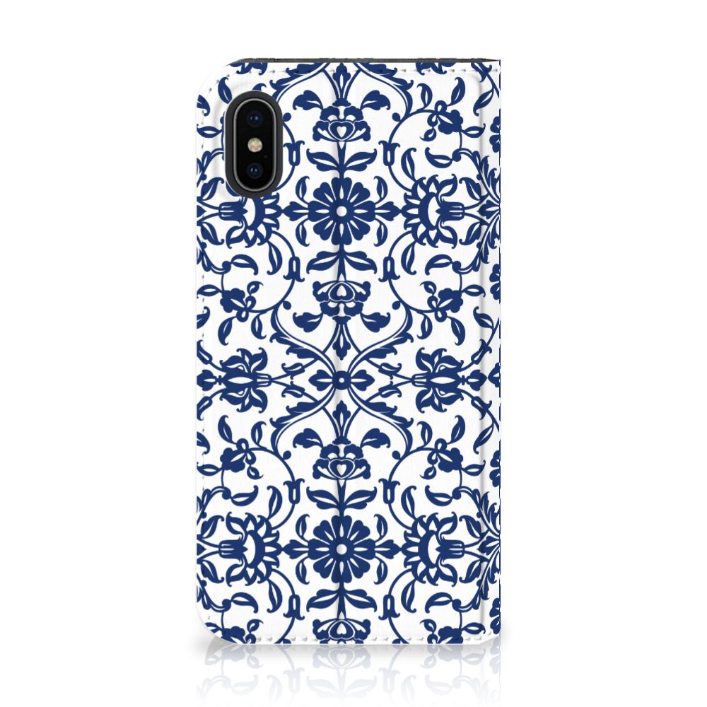 Apple iPhone X | Xs Smart Cover Flower Blue