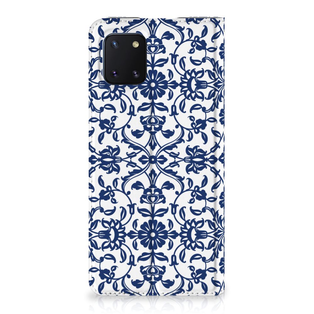Samsung Galaxy Note 10 Lite Smart Cover Flower Blue