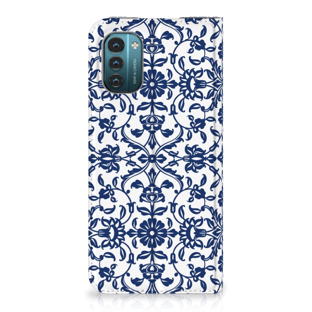 Nokia G11 | G21 Smart Cover Flower Blue