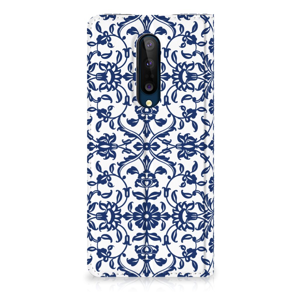 OnePlus 8 Smart Cover Flower Blue