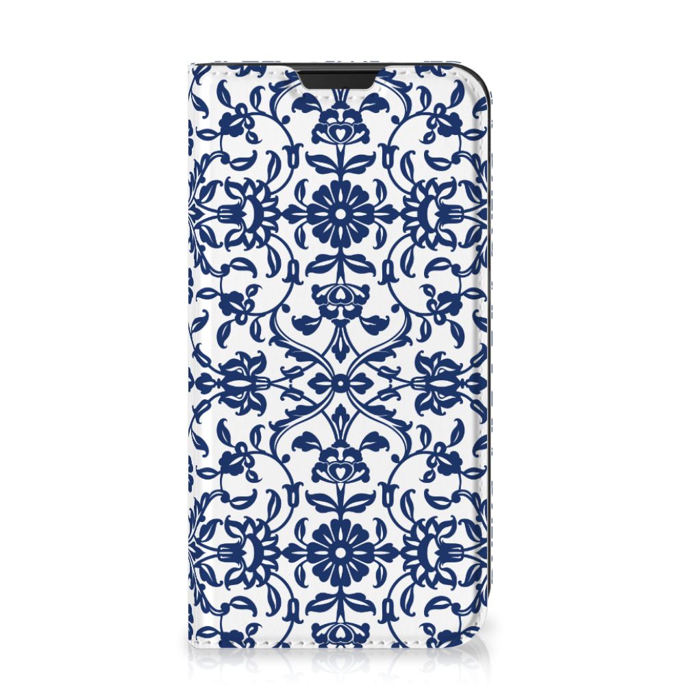 Samsung Galaxy Xcover 5 Smart Cover Flower Blue